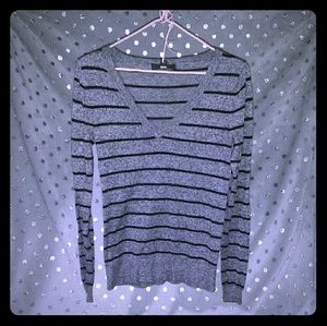 Striped fitted sweater